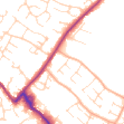 Daytime road noise heatmap for CB9 0AE