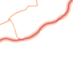 Daytime road noise heatmap for CB9 7BW