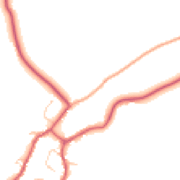 Daytime road noise heatmap for CB9 7DW