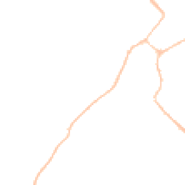 Night-time road noise heatmap for CB9 7LS