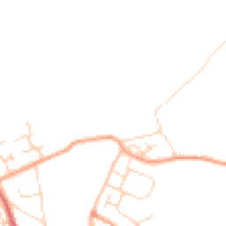 Daytime road noise heatmap for CB9 7QX