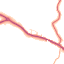 Daytime road noise heatmap for CB9 7YU