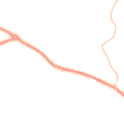 Night-time road noise heatmap for CB9 7YU