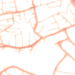 Daytime road noise heatmap for CB9 8LQ
