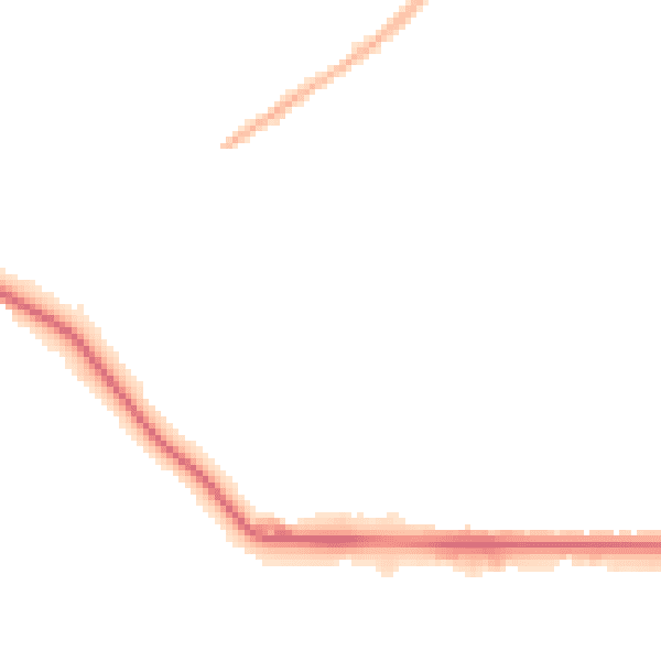 Night-time road noise heatmap for CH1 5QL