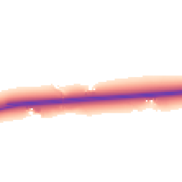 Night-time road noise heatmap for CH1 6JJ