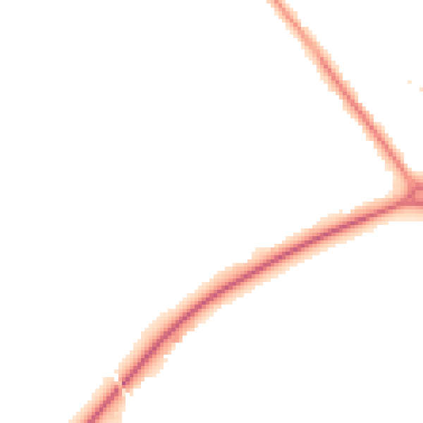 Night-time road noise heatmap for CH1 6PR