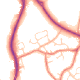 Daytime road noise heatmap for CH2 1EN