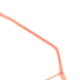 Night-time road noise heatmap for CH2 1NG