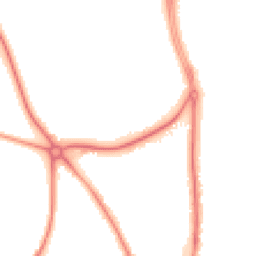 Night-time road noise heatmap for CH2 1UB