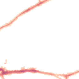 Night-time road noise heatmap for CH2 3AL