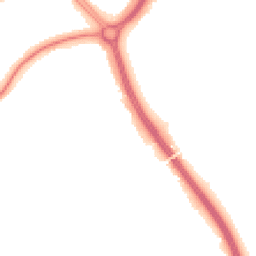 Night-time road noise heatmap for CH2 3EX