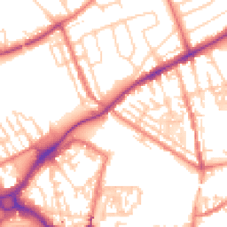 Daytime road noise heatmap for CH2 3FE