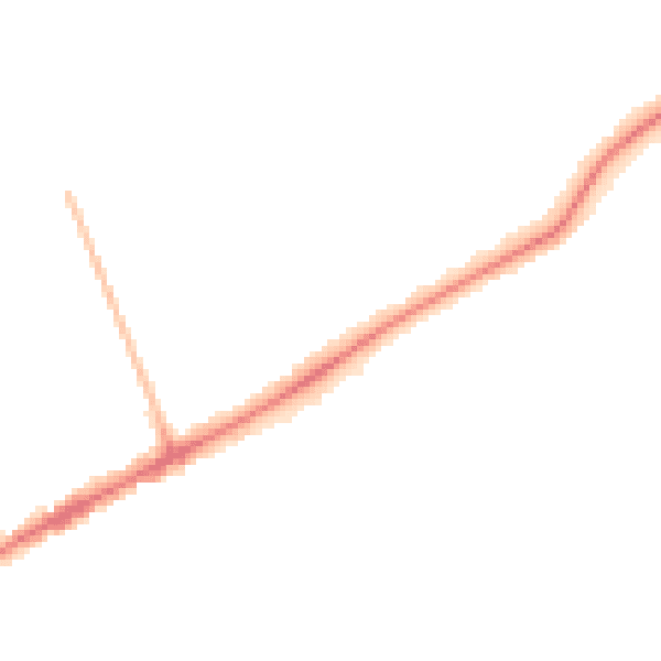 Night-time road noise heatmap for CH2 3QY