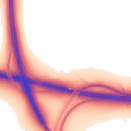 Night-time road noise heatmap for CH2 4HQ