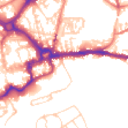 Daytime road noise heatmap for CH3 5AH