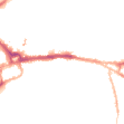 Night-time road noise heatmap for CH3 5AT