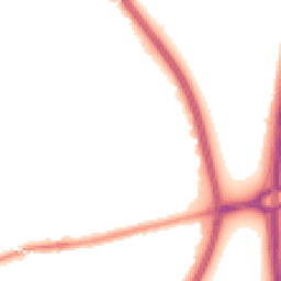 Night-time road noise heatmap for CH3 5HZ