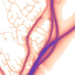 Daytime road noise heatmap for CH3 5RF