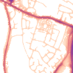 Daytime road noise heatmap for CH3 5SN
