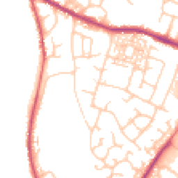 Daytime road noise heatmap for CH3 5TL