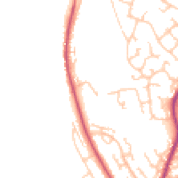 Daytime road noise heatmap for CH3 5XA