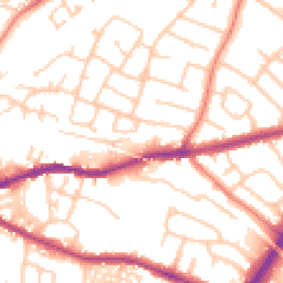Daytime road noise heatmap for CH3 5YD