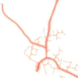 Daytime road noise heatmap for CH3 6AB