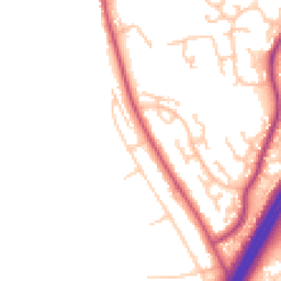 Daytime road noise heatmap for CH3 6BX