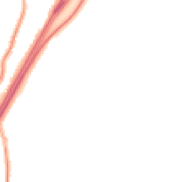 Night-time road noise heatmap for CH3 6ET