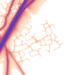 Daytime road noise heatmap for CH3 6GJ