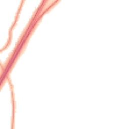 Night-time road noise heatmap for CH3 6GJ