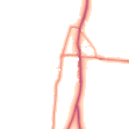 Daytime road noise heatmap for CH3 6LE