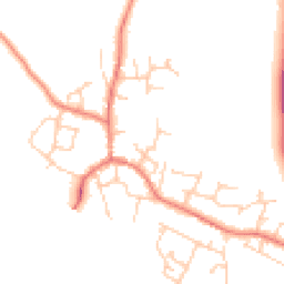 Daytime road noise heatmap for CH3 6LH