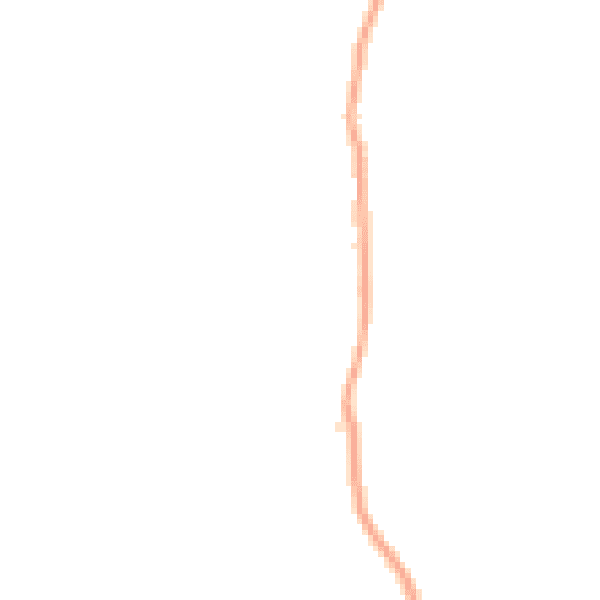 Night-time road noise heatmap for CH3 6NE
