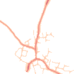 Daytime road noise heatmap for CH3 6QP