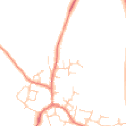 Daytime road noise heatmap for CH3 6RW