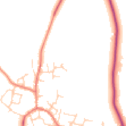 Daytime road noise heatmap for CH3 6SG