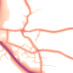 Daytime road noise heatmap for CH3 7AR