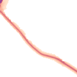 Night-time road noise heatmap for CH3 7BN