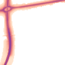 Night-time road noise heatmap for CH3 7DW