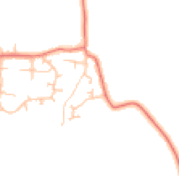 Daytime road noise heatmap for CH3 7EP