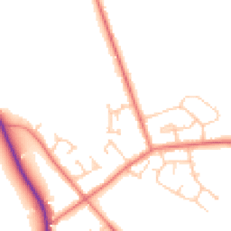 Daytime road noise heatmap for CH3 7GA