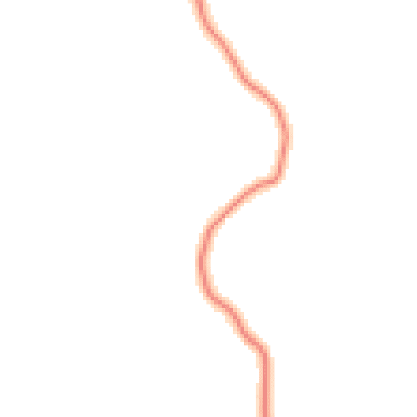 Daytime road noise heatmap for CH3 7PZ