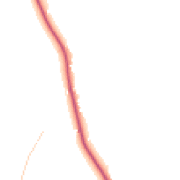 Night-time road noise heatmap for CH3 7QF