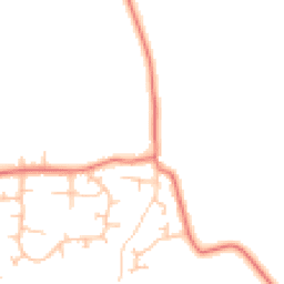 Daytime road noise heatmap for CH3 7SY