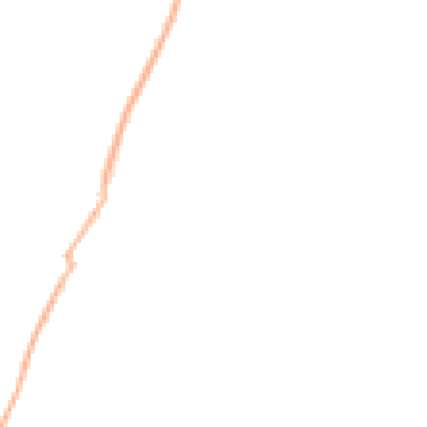 Night-time road noise heatmap for CH3 8BU