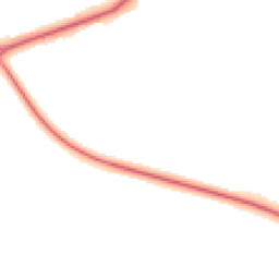 Night-time road noise heatmap for CH3 8LT