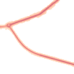 Night-time road noise heatmap for CH3 8LX