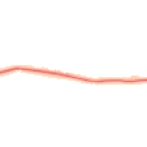 Night-time road noise heatmap for CH3 9ER